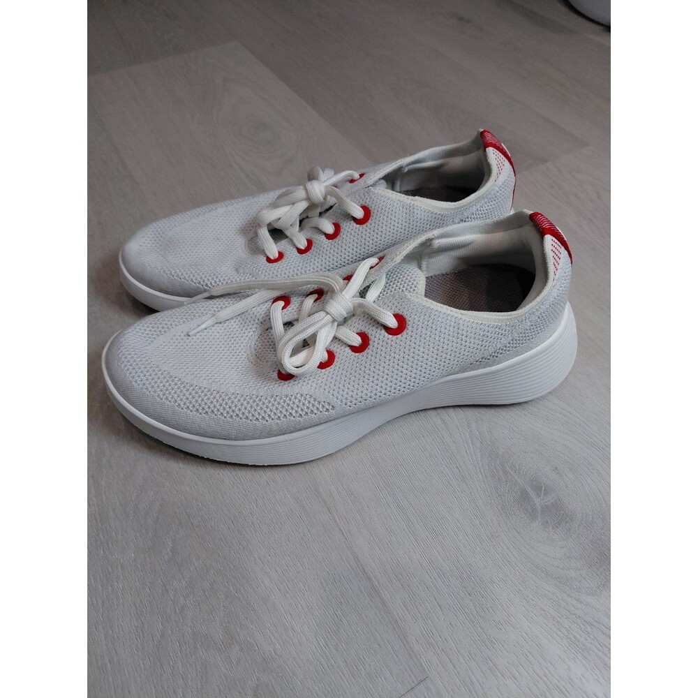 Allbirds Tree Dashers TD mens Running Shoes Size 11.5 White Mesh Lace Up